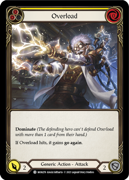 (1st Edition) Overload (Yellow) - MON276