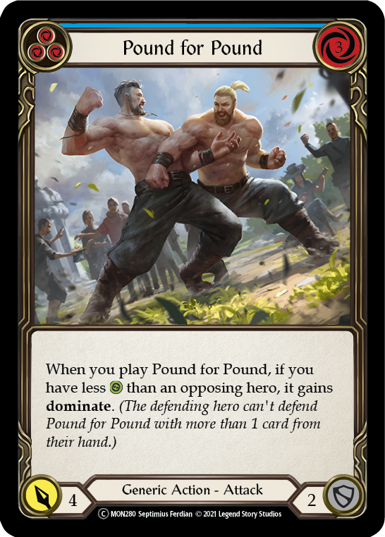 Pound for Pound (Blue) - UL-MON280