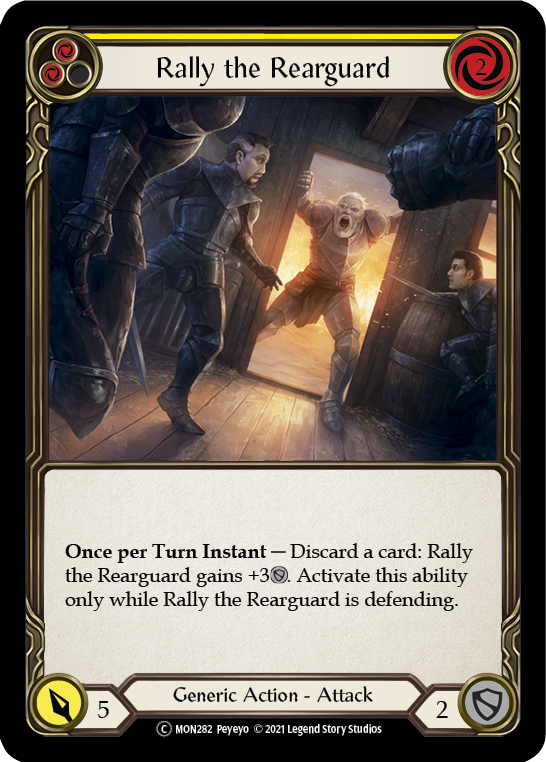 Rally the Rearguard (Yellow) - UL-MON282