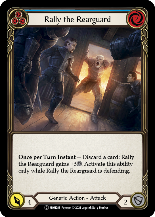 Rally the Rearguard (Blue) - UL-MON283