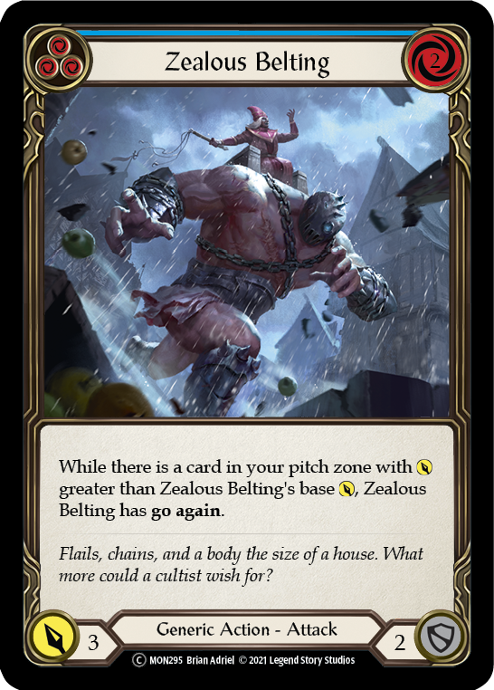 Zealous Belting (Blue) - UL-MON295