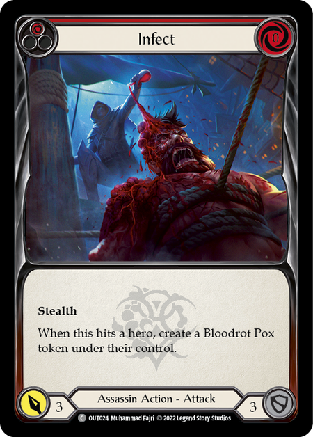 Infect (Red) - OUT024
