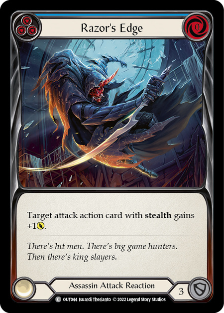 Razor's Edge (Blue) - OUT044