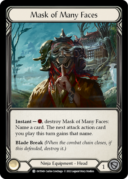 CF] Mask of Many Faces - OUT049