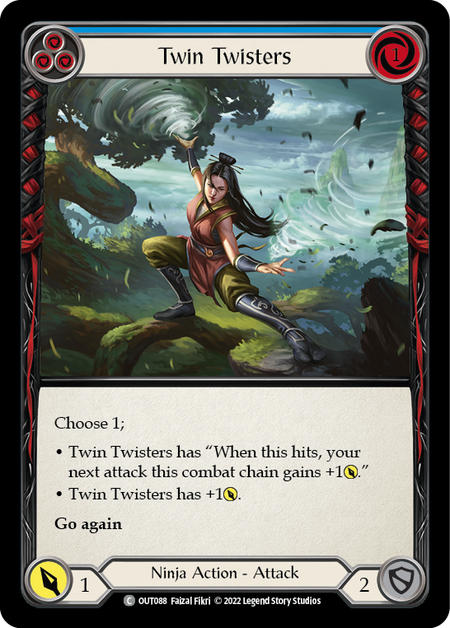 Twin Twisters (Blue) - OUT088