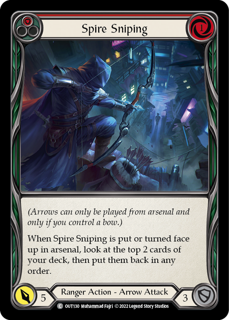Spire Sniping (Red) - OUT130