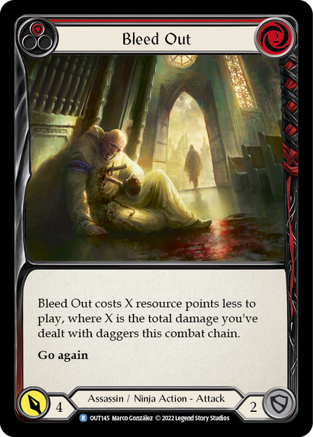 Bleed Out (Red) - OUT145
