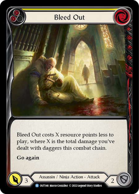 Bleed Out (Yellow) - OUT146
