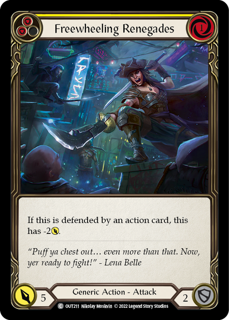 Freewheeling Renegades (Yellow) - OUT211