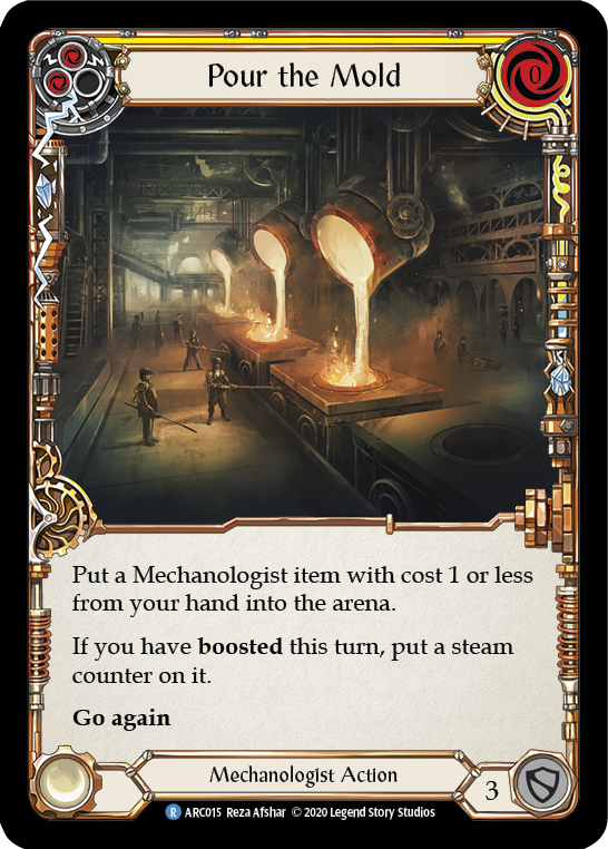 Pour the Mold (Yellow) - UL-ARC015