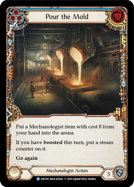 Pour the Mold (Blue) - UL-ARC016
