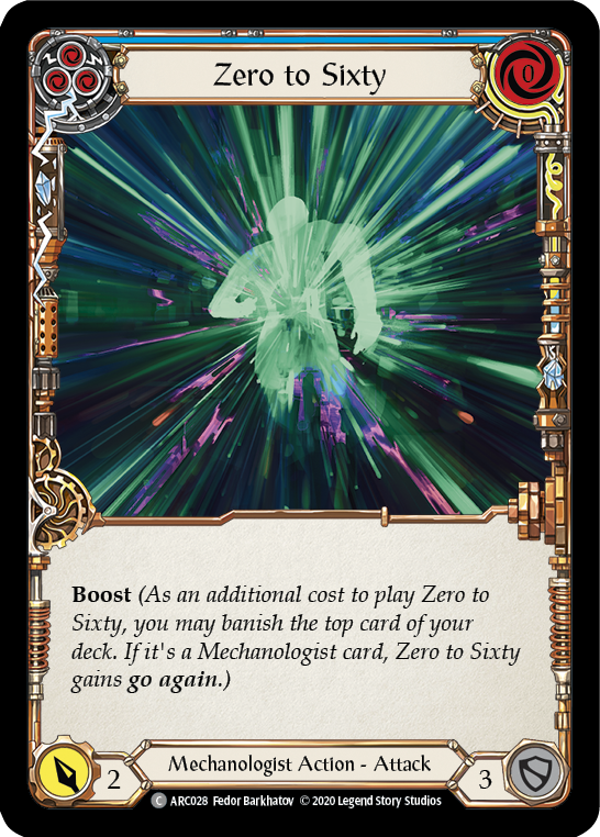 Zero to Sixty (Blue) - UL-ARC028