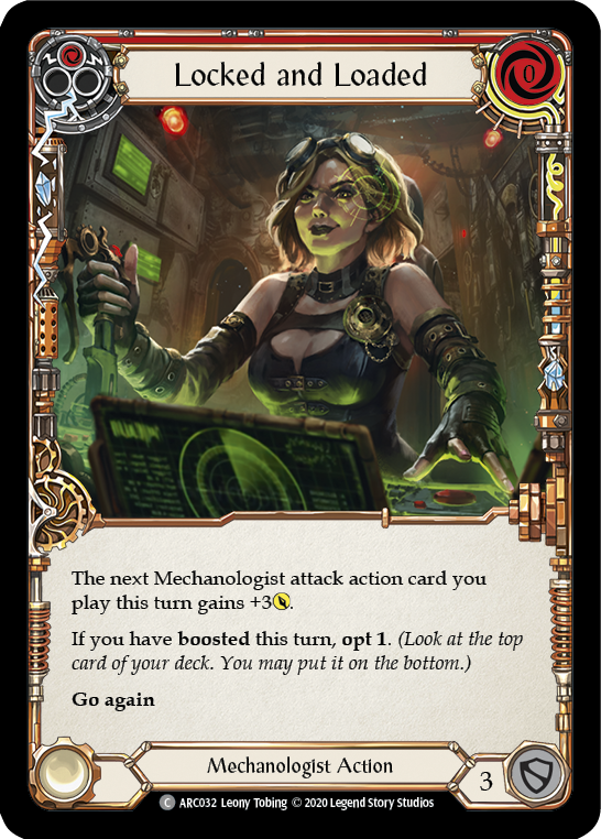 Locked and Loaded (Red) - UL-ARC032