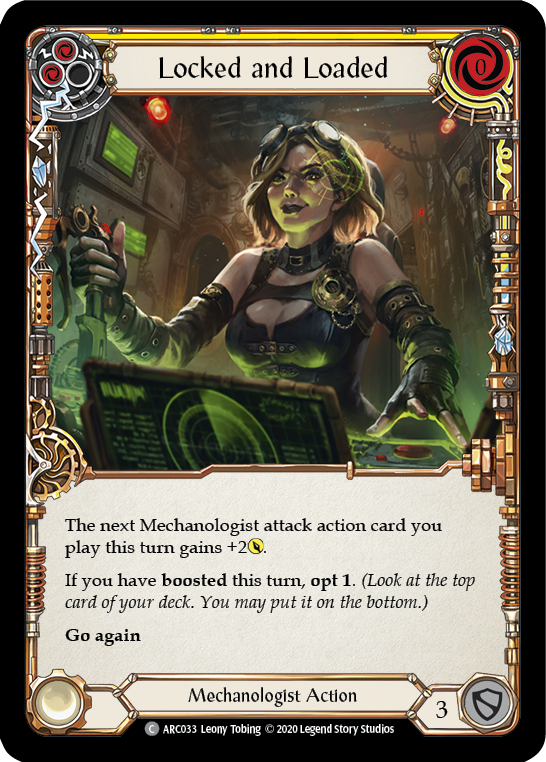 Locked and Loaded (Yellow) - UL-ARC033