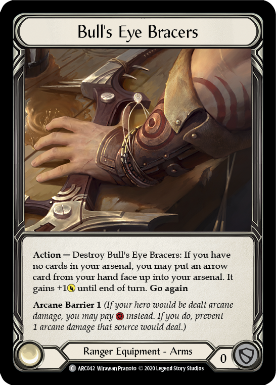 Bull's Eye Bracers - UL-ARC042