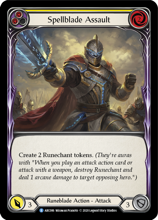 Spellblade Assault (Yellow) - UL-ARC086