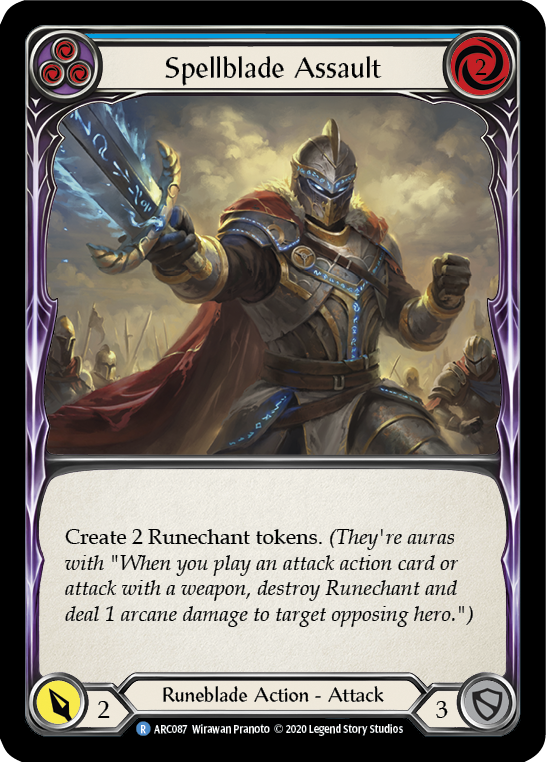 Spellblade Assault (Blue) - UL-ARC087
