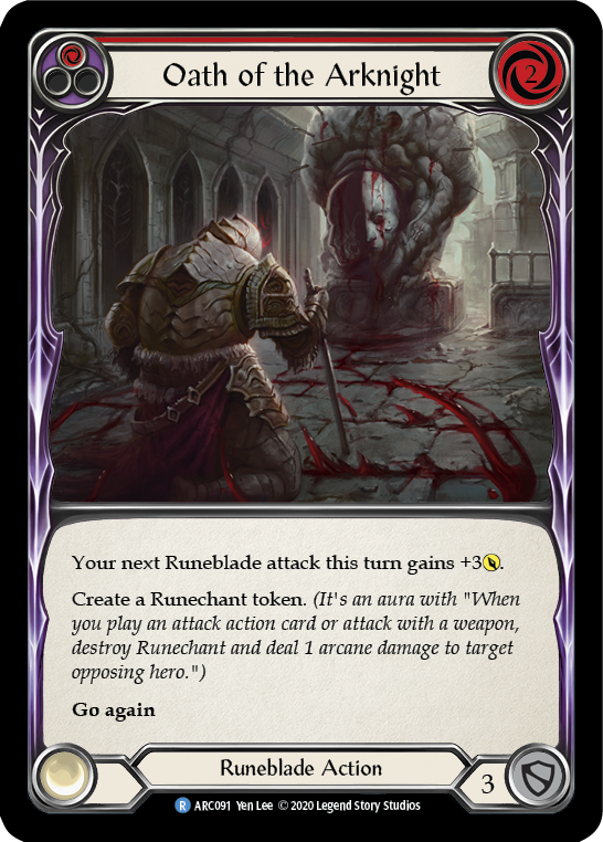 Oath of the Arknight (Red) - UL-ARC091