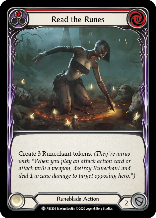 Read the Runes (Red) - UL-ARC109