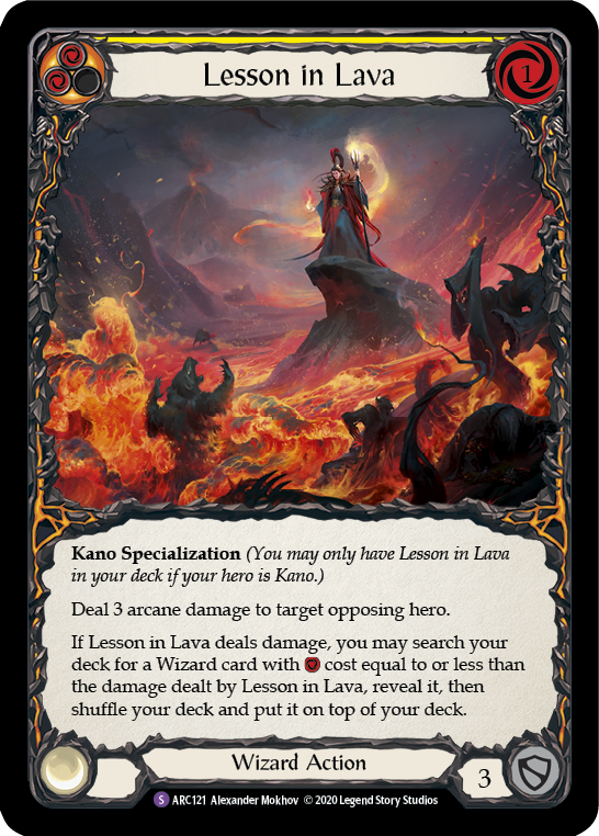 Lesson in Lava - UL-ARC121