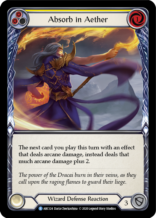 Absorb in Aether (Yellow) - UL-ARC124