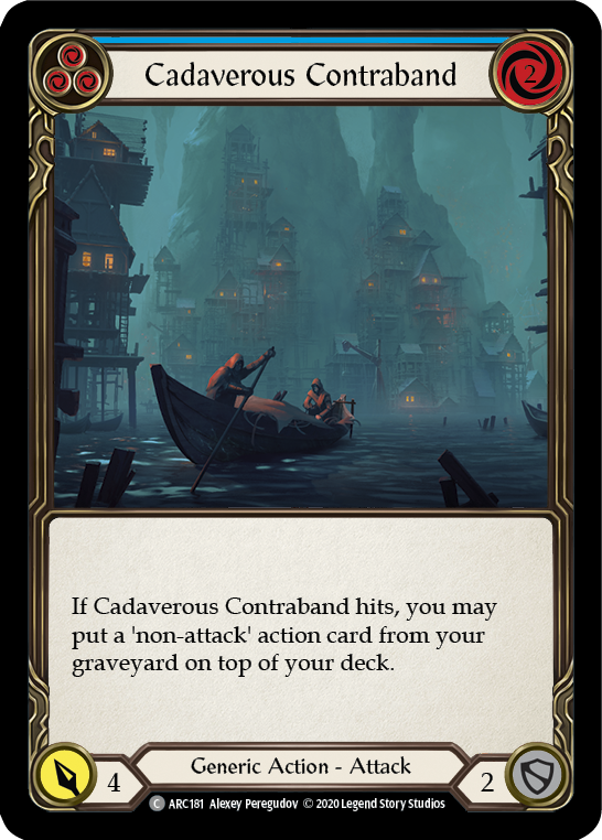 Cadaverous Contraband (Blue) - UL-ARC181