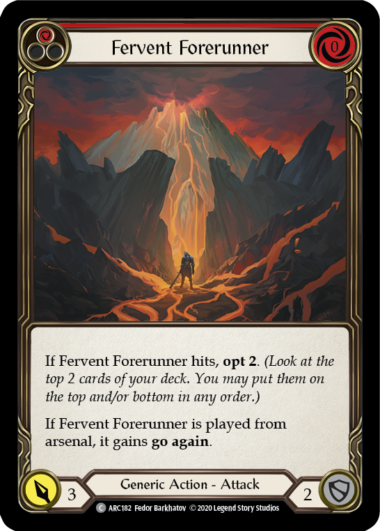 Fervent Forerunner (Red) - UL-ARC182