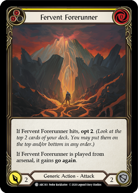 Fervent Forerunner (Yellow) - UL-ARC183