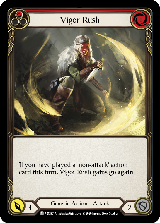Vigor Rush (Red) - UL-ARC197