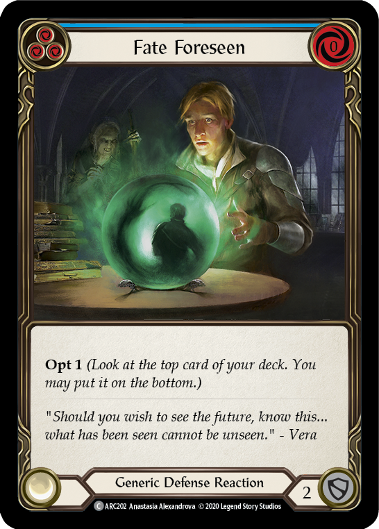 Fate Foreseen (Blue) - UL-ARC202