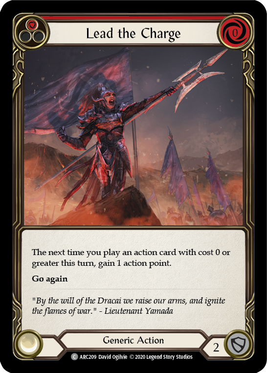 Lead the Charge (Red) - UL-ARC209