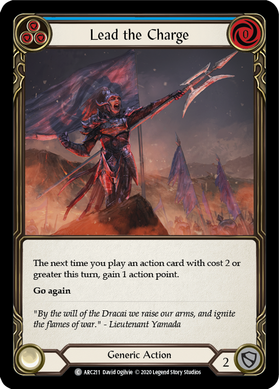 Lead the Charge (Blue) - UL-ARC211
