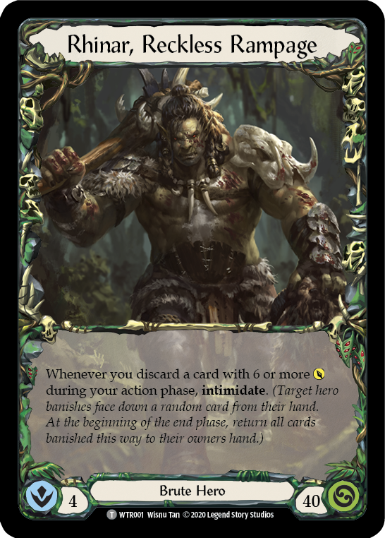 Rhinar, Reckless Rampage - UL-WTR001