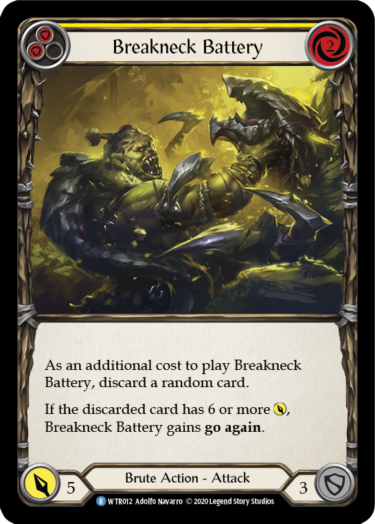 Breakneck Battery (Yellow) - UL-WTR012