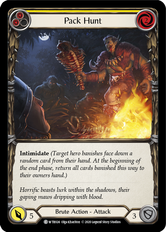 Pack Hunt (Yellow) - UL-WTR024