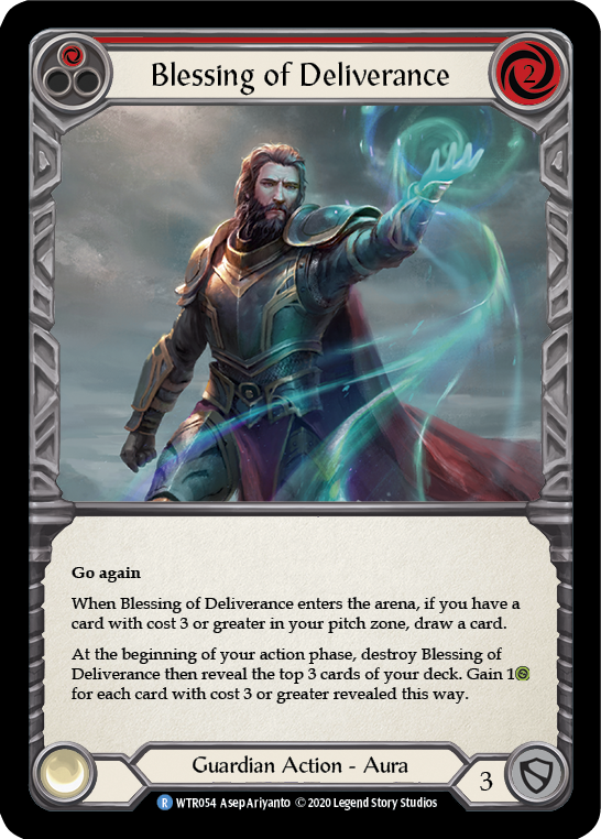 Blessing of Deliverance (Red) - UL-WTR054