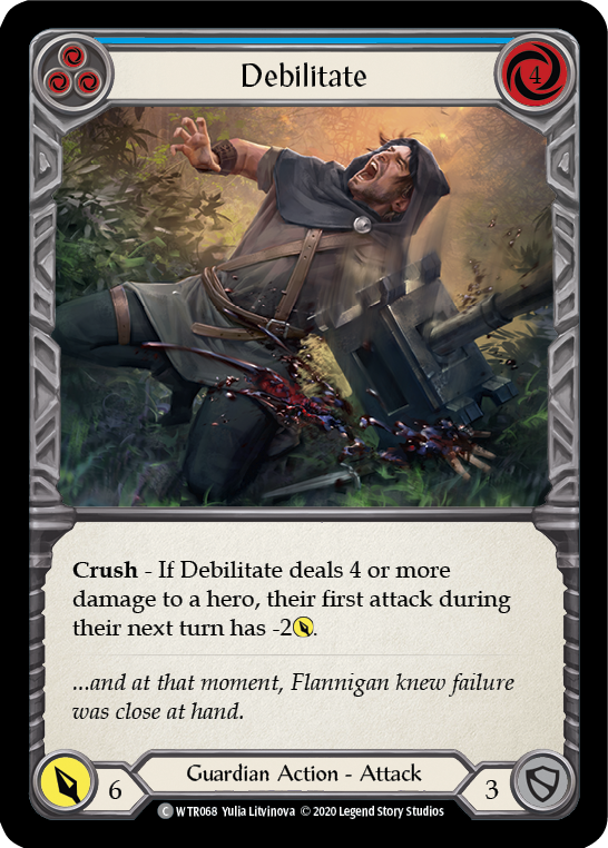 Debilitate (Blue) - UL-WTR068