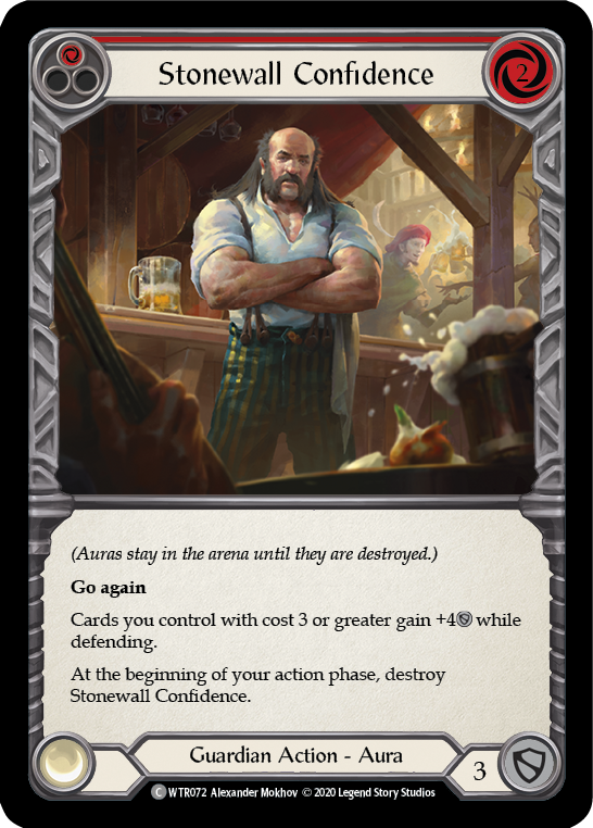 Stonewall Confidence (Red) - UL-WTR072