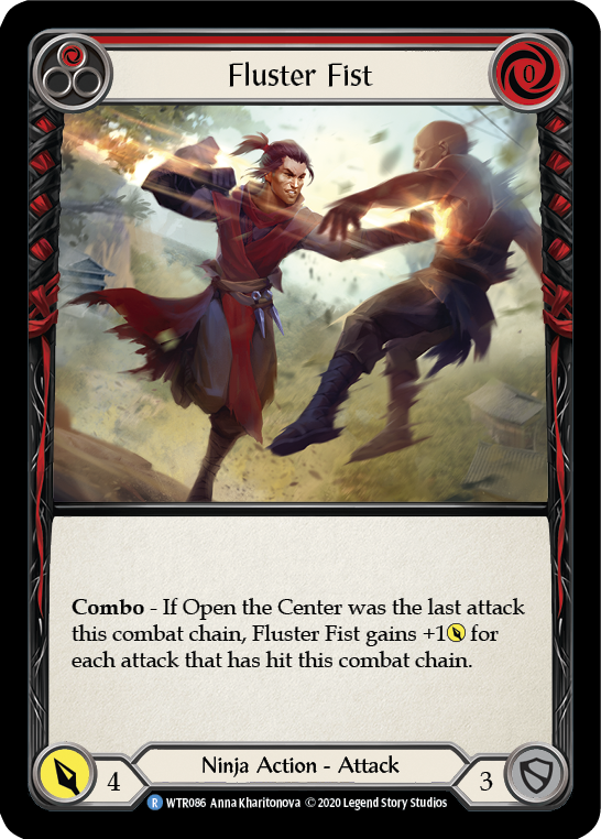 Fluster Fist (Red) - UL-WTR086