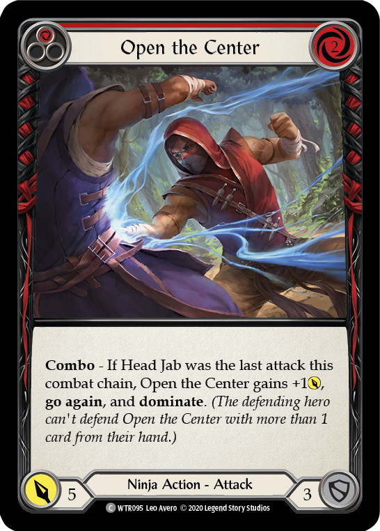 Open the Center (Red) - UL-WTR095