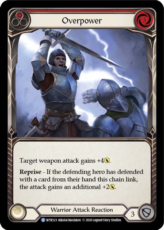 Overpower (Red) - UL-WTR123