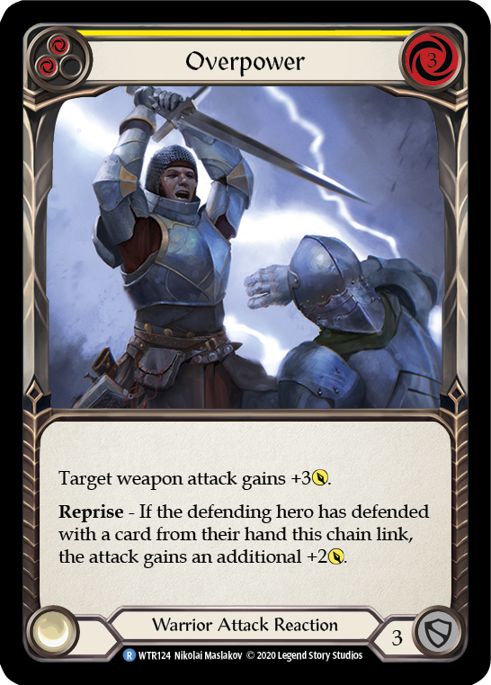 Overpower (Yellow) - UL-WTR124