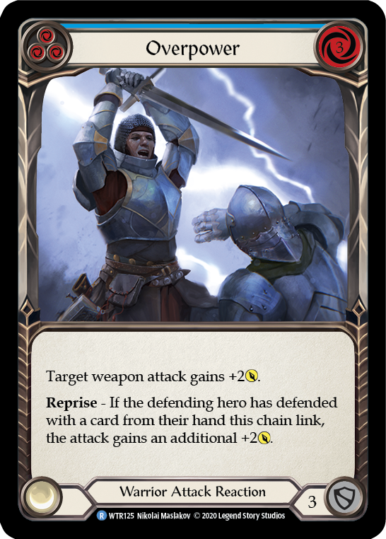 Overpower (Blue) - UL-WTR125