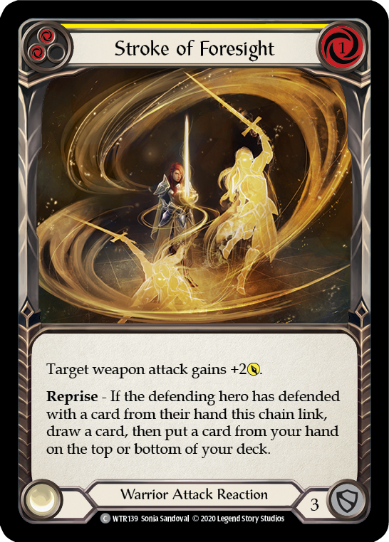 Stroke of Foresight (Yellow) - UL-WTR139