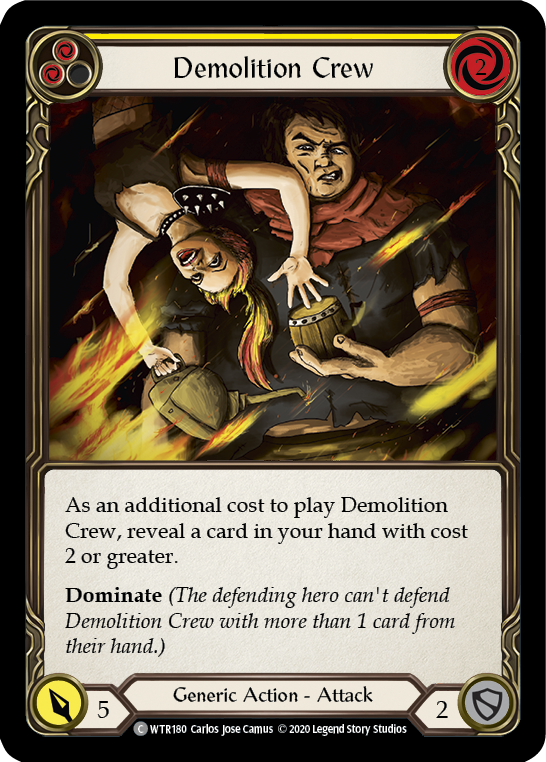 Demolition Crew (Yellow) - UL-WTR180