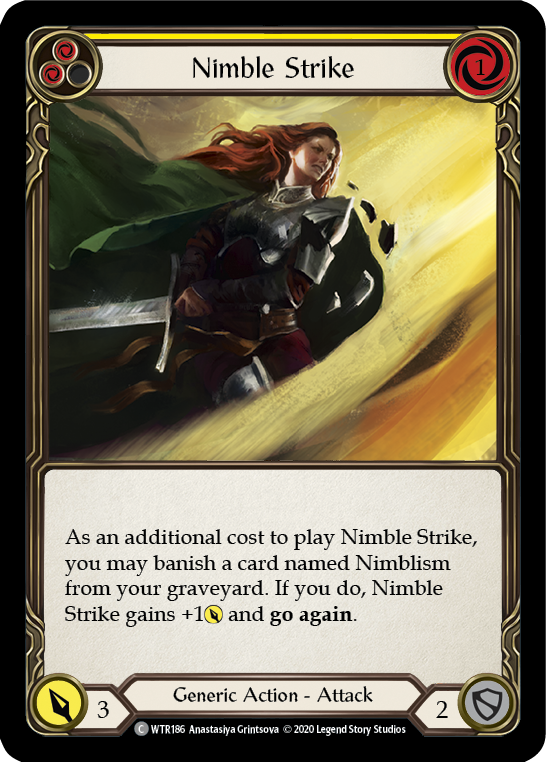 Nimble Strike (Yellow) - UL-WTR186