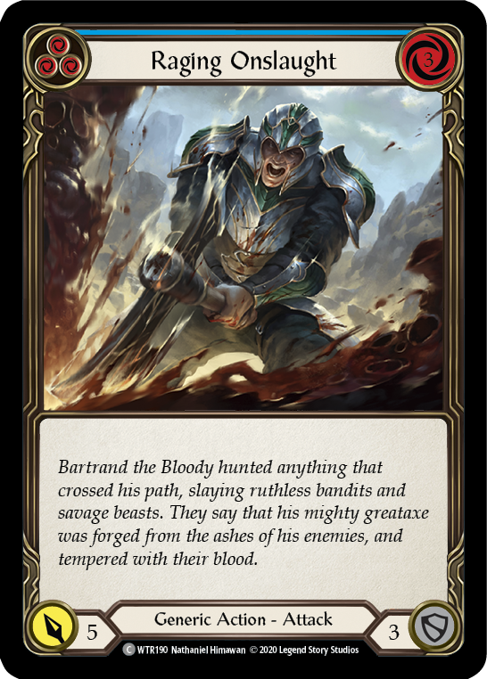 Raging Onslaught (Blue) - UL-WTR190