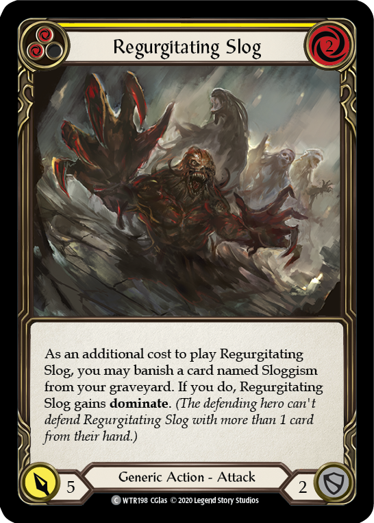 Regurgitating Slog (Yellow) - UL-WTR198