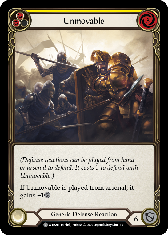 Unmovable (Yellow) - UL-WTR213