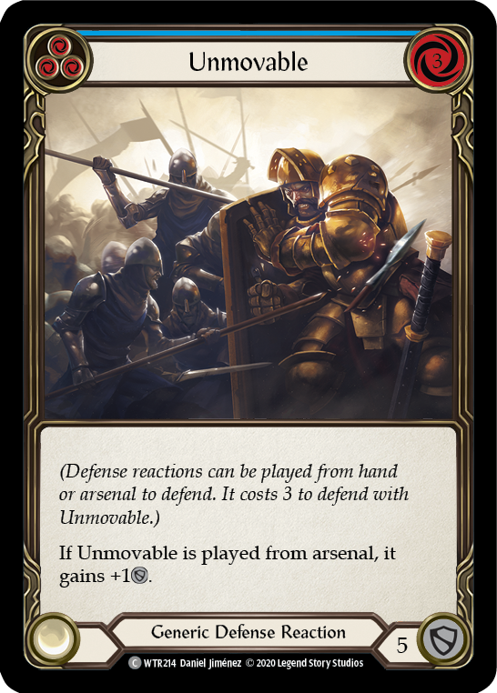 Unmovable (Blue) - UL-WTR214
